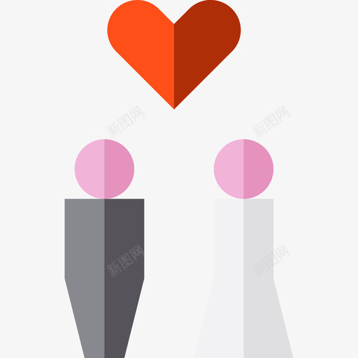 新婚夫妇情人节15平房图标svg_新图网 https://ixintu.com 平房 情人节15 新婚夫妇