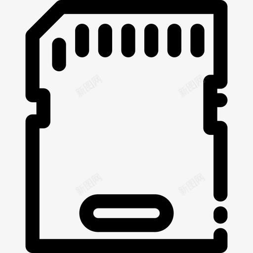 超薄设备小工具6线性图标svg_新图网 https://ixintu.com 小工具6 线性 超薄设备