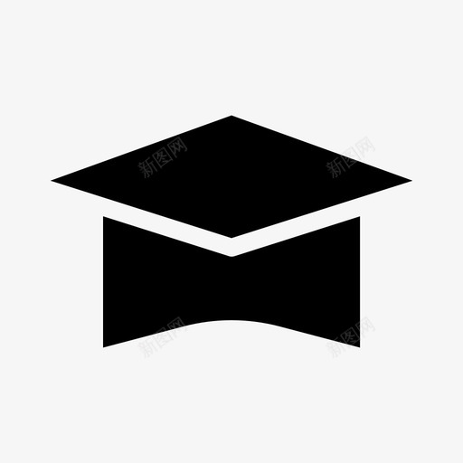 教育帽子图标svg_新图网 https://ixintu.com 帽子 教育