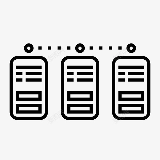 区块链加密货币去中心化图标svg_新图网 https://ixintu.com 信息 加密货币 区块链 去中心化 数字网络