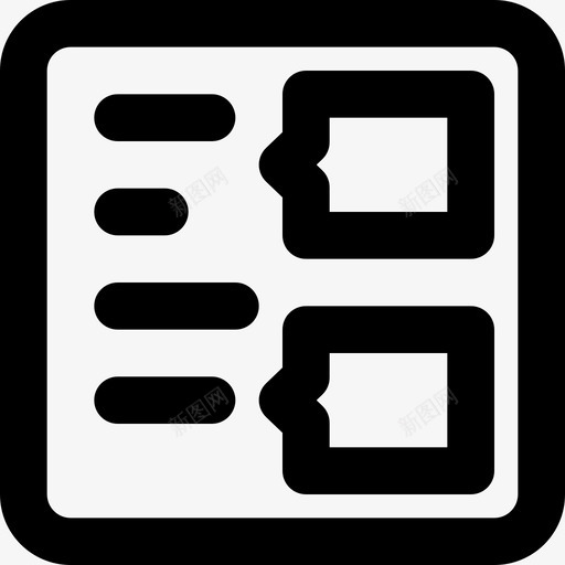 Web开发7大纲图标svg_新图网 https://ixintu.com Web 大纲 开发7