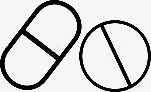 医药保健插图图标svg_新图网 https://ixintu.com 保健 医疗 医药 插图 药片