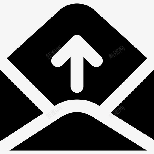 邮件对话2实心图标svg_新图网 https://ixintu.com 实心 对话2 邮件