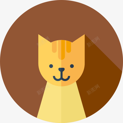 猫家庭4公寓图标svg_新图网 https://ixintu.com 公寓 家庭4 猫