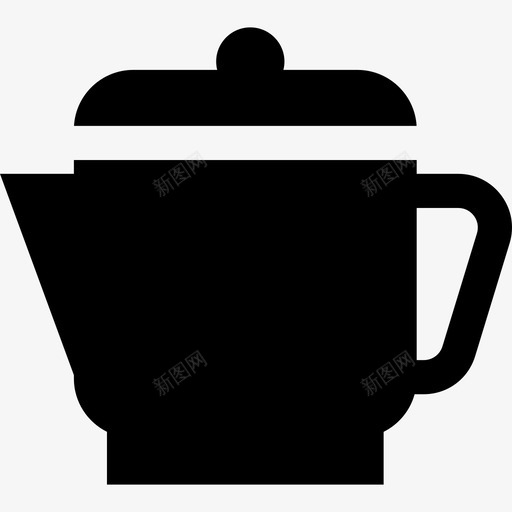 水壶餐厅13装满图标svg_新图网 https://ixintu.com 水壶 装满 餐厅13
