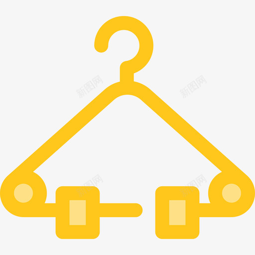 吊架电子商务10黄色图标svg_新图网 https://ixintu.com 吊架 电子商务10 黄色
