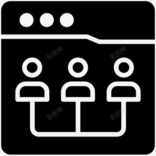社交网站社交媒体社交网络图标svg_新图网 https://ixintu.com 互联网安全标志图标 社交媒体 社交平台 社交网站 社交网络 社交软件