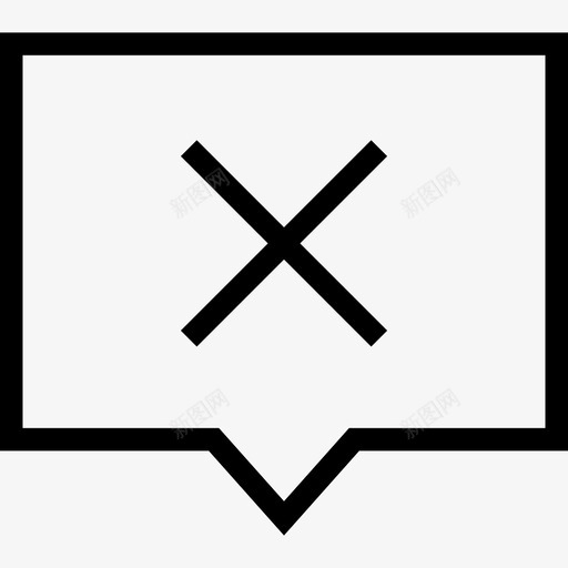 聊天iosul5线性图标svg_新图网 https://ixintu.com iosul5 线性 聊天