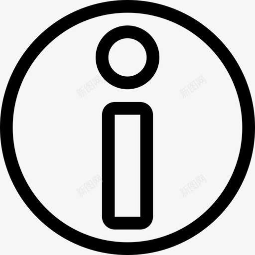 信息购物线图标轮廓svg_新图网 https://ixintu.com 信息 购物线图标 轮廓