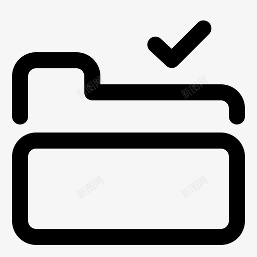 批准文件夹文件办公室图标svg_新图网 https://ixintu.com 办公室 包 批准文件夹 文件 简单的用户界面