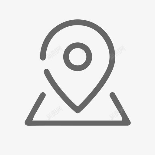 我的-收货地址svg_新图网 https://ixintu.com 我的-收货地址