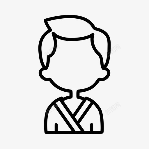 男孩化身孩子图标svg_新图网 https://ixintu.com 个人资料 化身 孩子 男人 男孩