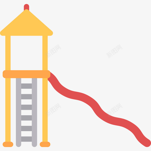 童年游乐场4公寓图标svg_新图网 https://ixintu.com 公寓 游乐场4 童年