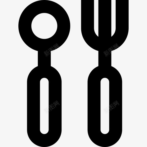 餐具7号婴儿直系图标svg_新图网 https://ixintu.com 7号婴儿 直系 餐具