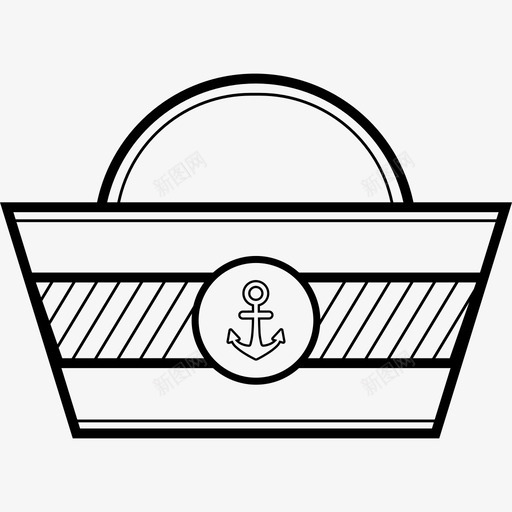 水手海手拉图标svg_新图网 https://ixintu.com 手拉 水手 海