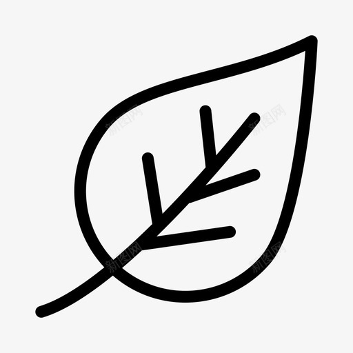 叶子绿色生命图标svg_新图网 https://ixintu.com 叶子 植物图标 生命 绿色 网络用户图标