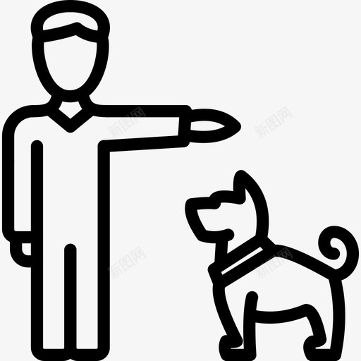 驯兽师职业图标svg_新图网 https://ixintu.com 职业 驯兽师
