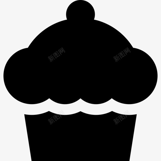 纸杯蛋糕婚礼6填充图标svg_新图网 https://ixintu.com 填充 婚礼6 纸杯蛋糕