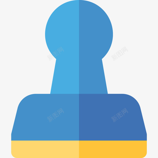 橡皮图章银行和金融3扁平图标svg_新图网 https://ixintu.com 扁平 橡皮图章 银行和金融3