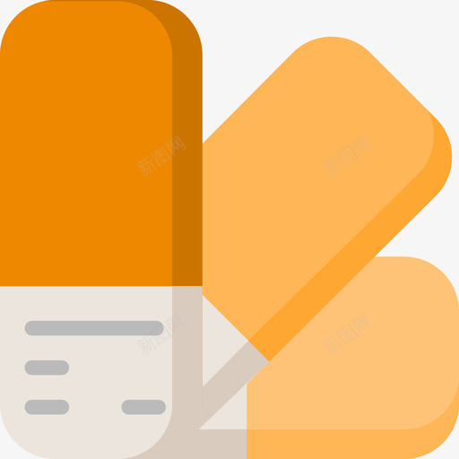 Pantone办公材料3扁平图标svg_新图网 https://ixintu.com Pantone 办公材料3 扁平