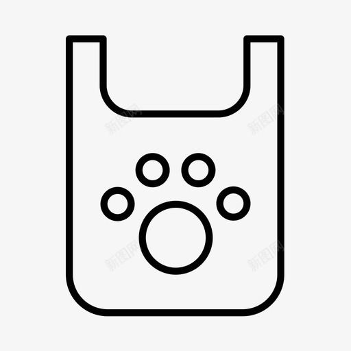 狗包狗宠物图标svg_新图网 https://ixintu.com 宠物 宠物店 小狗 狗 狗包