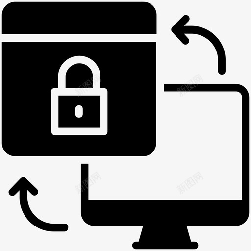 安全备份计算机internet备份图标svg_新图网 https://ixintu.com internet备份 internet安全标志符号 web存储 安全备份 安全存储 异地备份 计算机