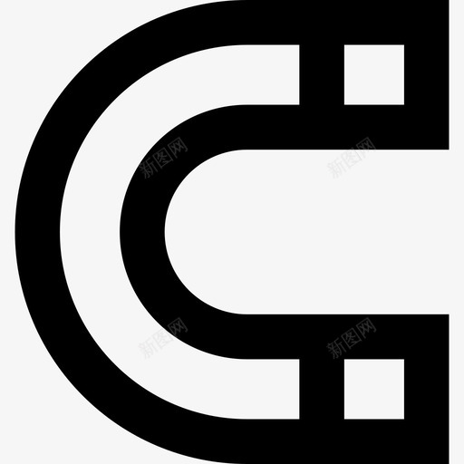 磁铁android应用程序3线性图标svg_新图网 https://ixintu.com android应用程序3 磁铁 线性