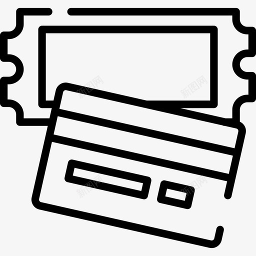 电影票电影院9直线图标svg_新图网 https://ixintu.com 电影票 电影院9 直线