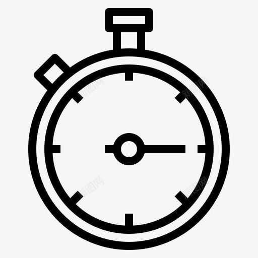 秒表足球比赛图标svg_新图网 https://ixintu.com 体育场 比赛 秒表 计时器 足球 运动
