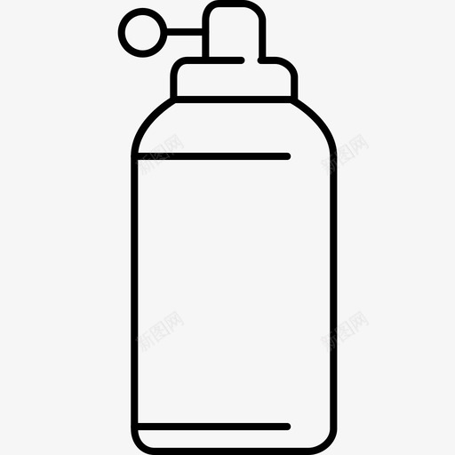 喷涂平面工具5128px线图标svg_新图网 https://ixintu.com 128px线 喷涂 平面设计工具5