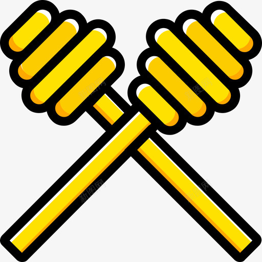 亲爱的养蜂场3黄色图标svg_新图网 https://ixintu.com 亲爱的 养蜂场3 黄色