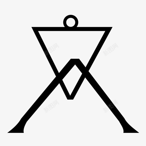 红砷炼金术化学图标svg_新图网 https://ixintu.com 化学 毒药 炼金术 红砷