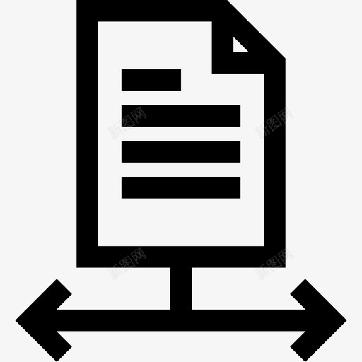 共享档案搜索引擎优化在线营销3线性图标svg_新图网 https://ixintu.com 共享档案 搜索引擎优化在线营销3 线性