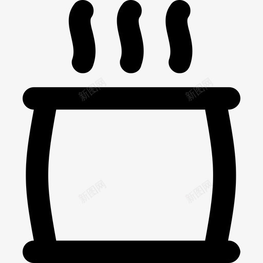 桶形工业2粗体圆形图标svg_新图网 https://ixintu.com 工业2 桶形 粗体圆形