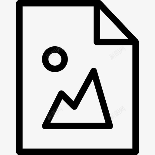 图像文件2线性图标svg_新图网 https://ixintu.com 图像 文件2 线性
