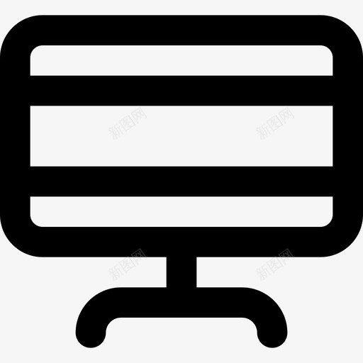 电视技术3大纲图标svg_新图网 https://ixintu.com 大纲 技术3 电视