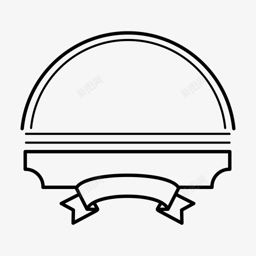 邮票徽章边框图标svg_新图网 https://ixintu.com 徽章 标签 框架 边框 邮票