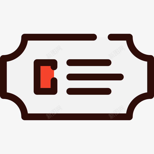 票马戏团10线颜色图标svg_新图网 https://ixintu.com 票 线颜色 马戏团10