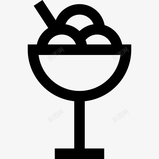 茶点家居用品4线性图标svg_新图网 https://ixintu.com 家居用品4 线性 茶点