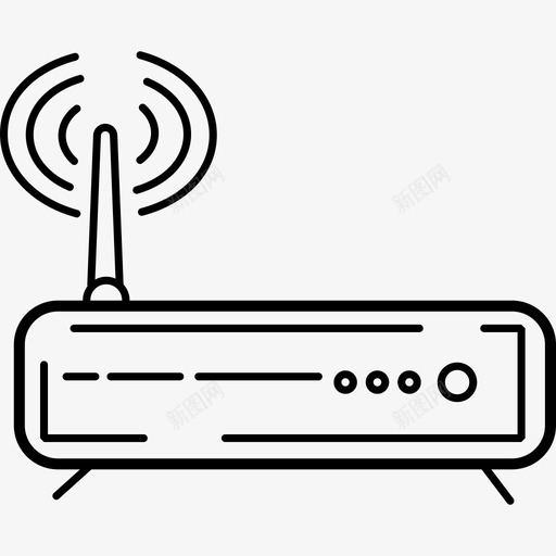 Wifi杂项手绘图标svg_新图网 https://ixintu.com Wifi 手绘 杂项
