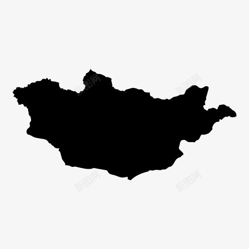 蒙古亚洲地理图标svg_新图网 https://ixintu.com 乌兰巴托 亚洲 地图 地理 成吉思汗 蒙古 蒙古地图