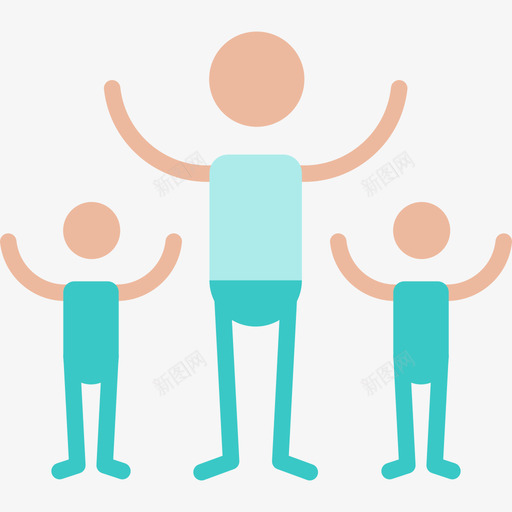 儿童音乐类型扁平图标svg_新图网 https://ixintu.com 儿童 小朋友音乐 扁平 音乐类型