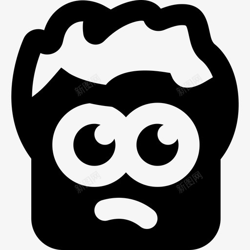 脏兮兮的表情符号集合3纯色图标svg_新图网 https://ixintu.com 纯色 脏兮兮的 表情符号集合3