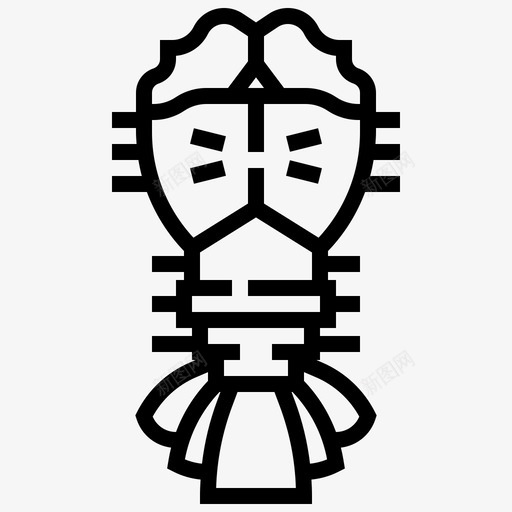 小龙虾龙虾虾图标svg_新图网 https://ixintu.com 小龙虾 海鲜 海鲜系列 虾 龙虾