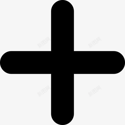 加数学符号图标svg_新图网 https://ixintu.com 加 数学 符号