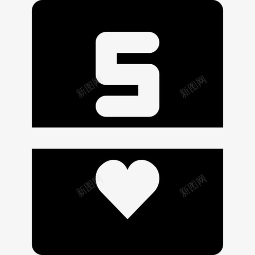 红桃五号赌场赌博3号稳扎稳打图标svg_新图网 https://ixintu.com 稳扎稳打 红桃五号 赌场赌博3号