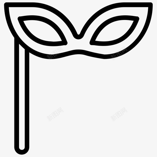 派对道具活动道具眼罩图标svg_新图网 https://ixintu.com festajunina元素线图标 朱丽娜道具 活动道具 派对道具 派对面具 眼罩