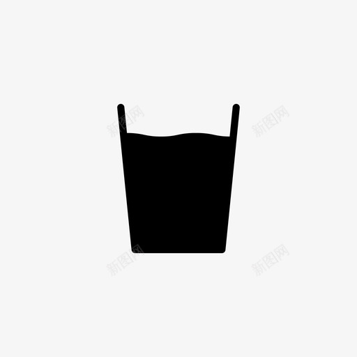 一杯水脱水饮用图标svg_新图网 https://ixintu.com 一杯水 健康 口渴 平淡的日常图标 液态水 脱水 饮用