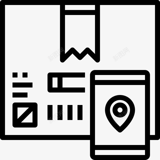 运输交付包装图标svg_新图网 https://ixintu.com 交付 产品 产品交付 包装 智能手机 服务 运输
