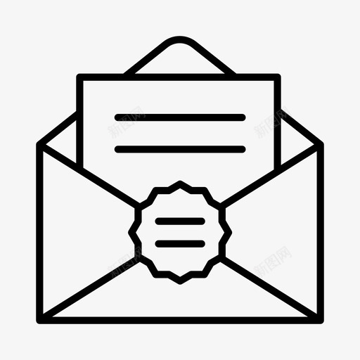 公函商业企业图标svg_新图网 https://ixintu.com 企业 公函 商业 政府 政治